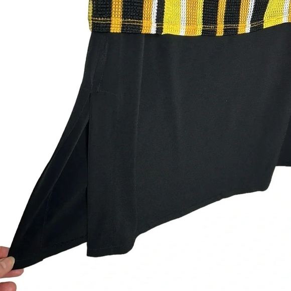 Striped loose knit blouse,twofer, office siren ,business casual,size SM & M - Picture 7 of 12